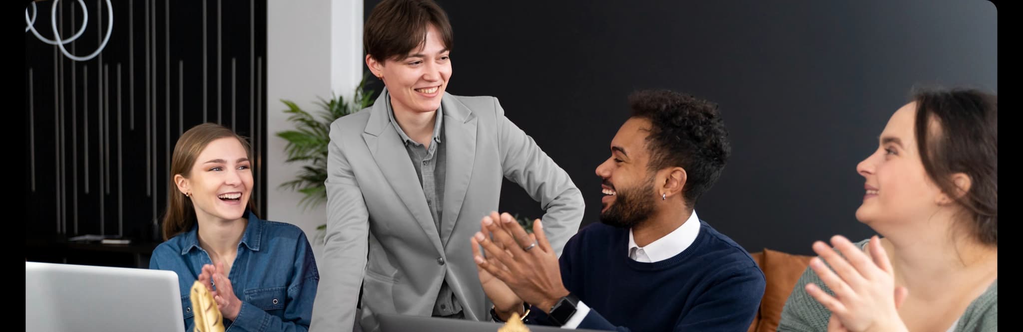 Professional team collaboration